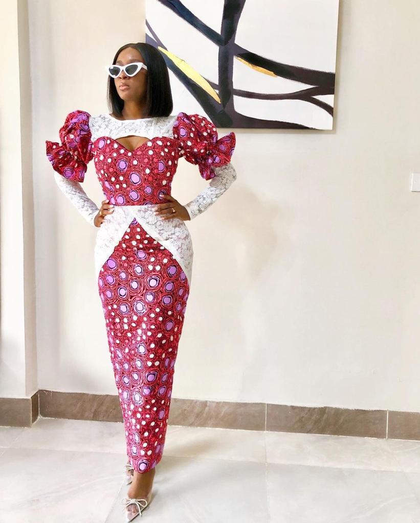 fitted african dresses African Fitted Dresses