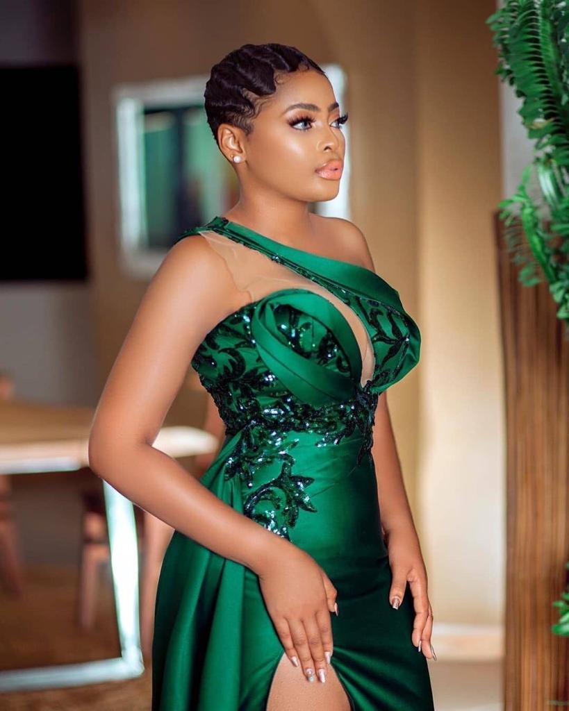 Custom Green Party Dinner Dress, Prom Dress, Wedding Reception Dress, –  Africanclothinghub UK, US, Canada